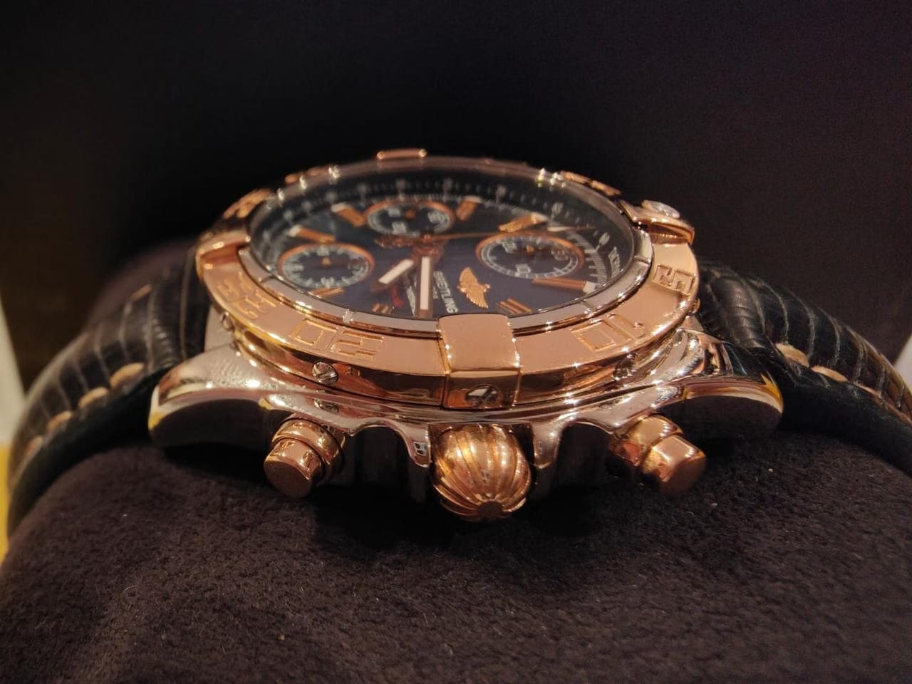 Breitling Chrono Galactic Chronomat Galactic Acciaio Oro Full Set da Collezione Revisionato