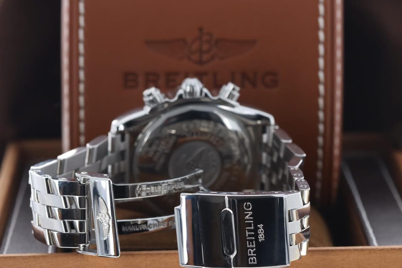 Breitling Chronomat Evolution Havana Limited Edition 100 Evolution Stainless Steel Bronze A13356 Chronograph