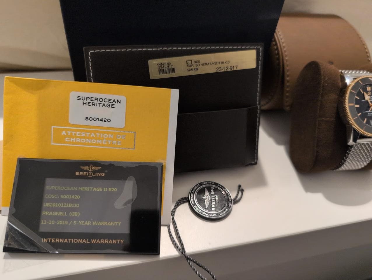 Breitling Superocean Heritage Ii full set