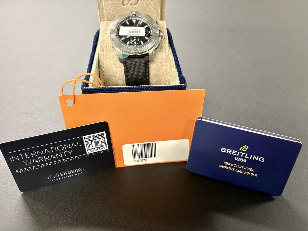 Breitling Super Avenger B01 Chronograph 46 Full Set + Neu + Ungetragen