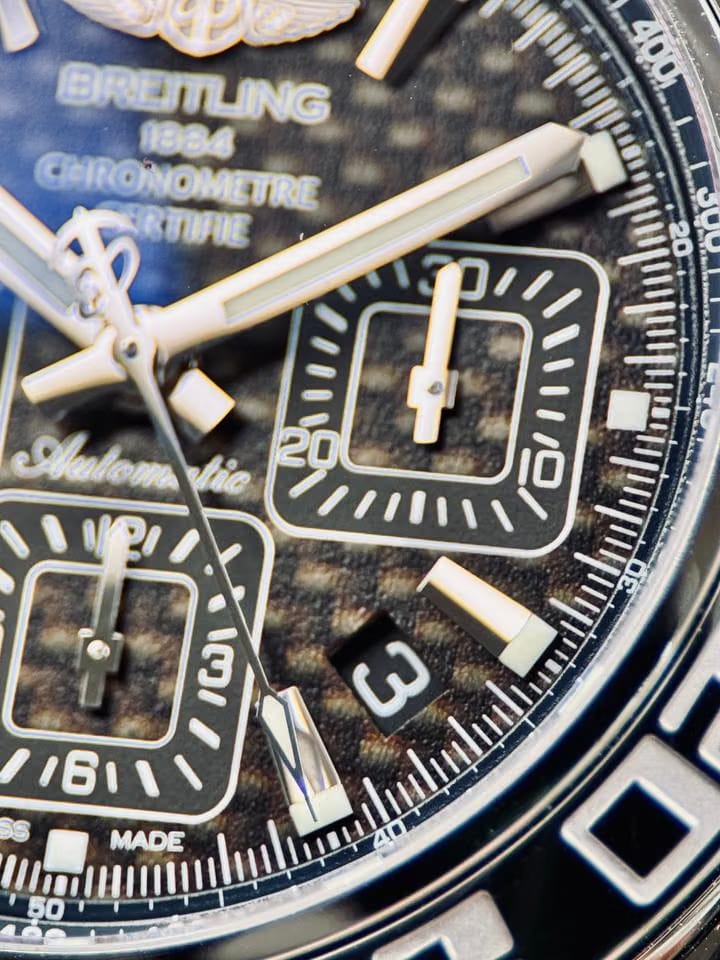 Breitling Chronomat 44 Carbon Fiber Dial ( Full stickers - Below MSRP)