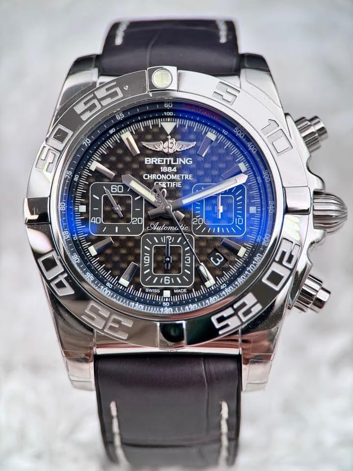 Breitling Chronomat 44 Carbon Fiber Dial ( Full stickers - Below MSRP)
