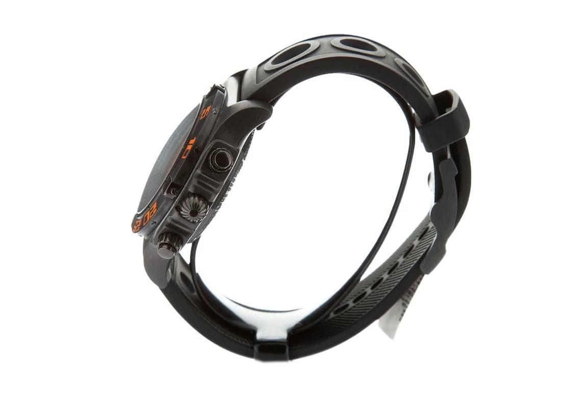 Breitling Chronomat 44 Raven44mm Raven Steel Case Black Dial Black Rubber Strap MB0111 C2/BD07 NEW - Warranty start: 2021