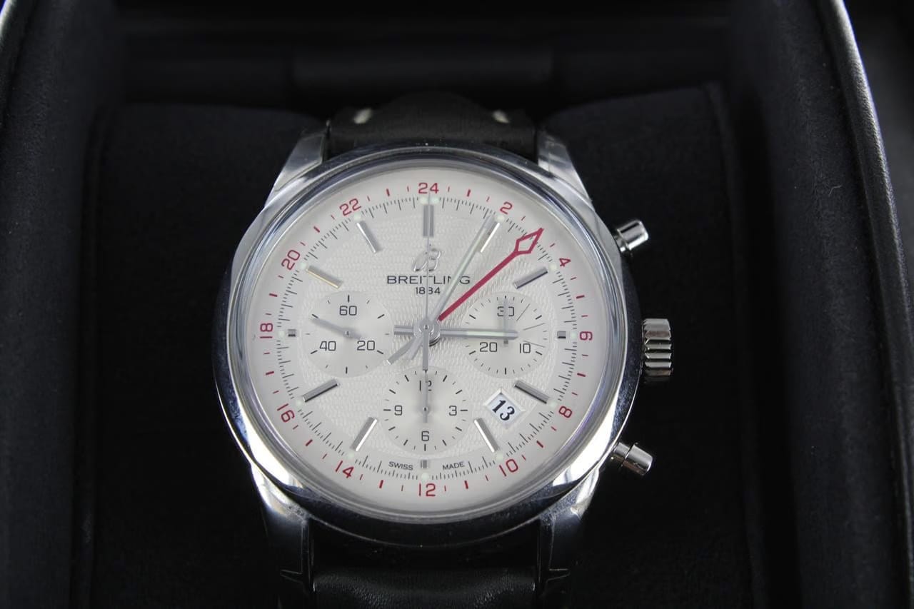 Breitling Transocean Chronograph GMTUnworn