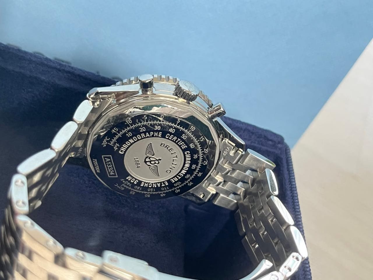 Breitling Navitimer Heritage Chronograph Steel Watch