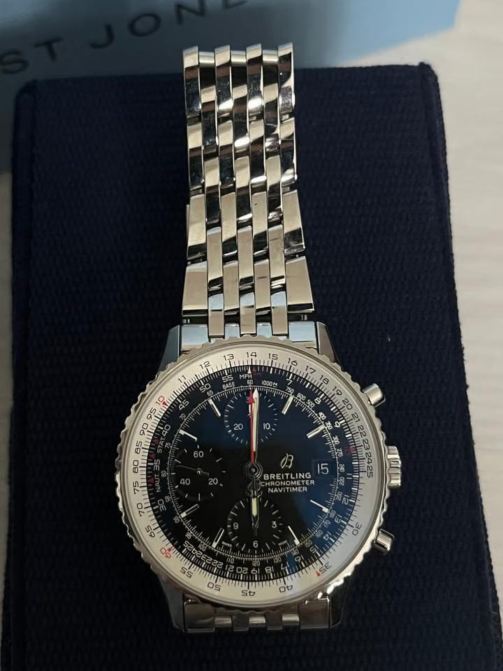 Breitling Navitimer Heritage Chronograph Steel Watch