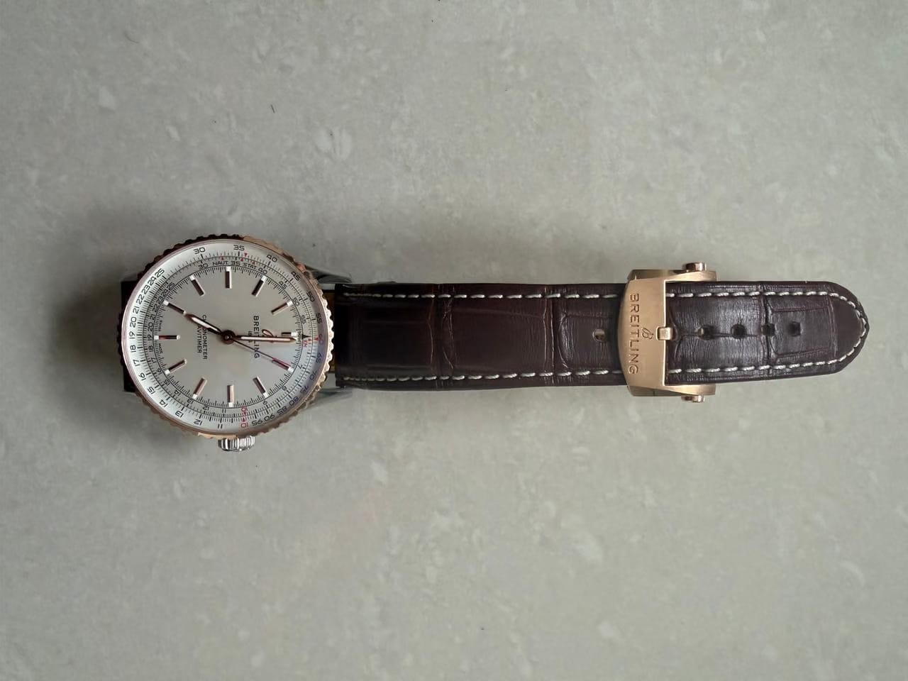 Breitling Navitimer Automatic 41 Full Set. Original box and papers. MINT. NO TAX