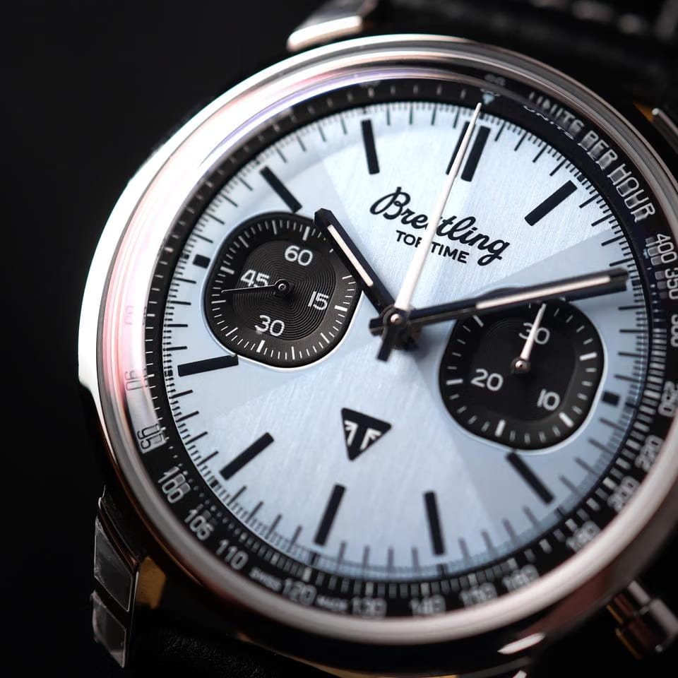 Breitling Top Time Chronograph Ice Blue Triumph Edition NEW 2025