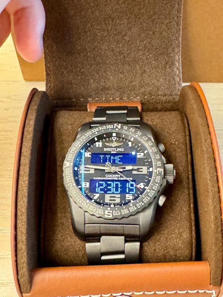Breitling Cockpit B50 Night Mission Full set like new
