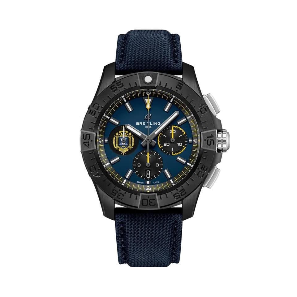 Breitling Avenger Night Mission US Naval Academy Men's Watch SB01474 A1 C1 X1