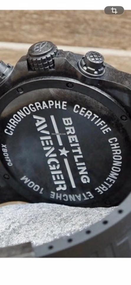 Breitling Avenger Hurricane12h Breitling Avenger Hurricane Yellow & Black with Box & Papers