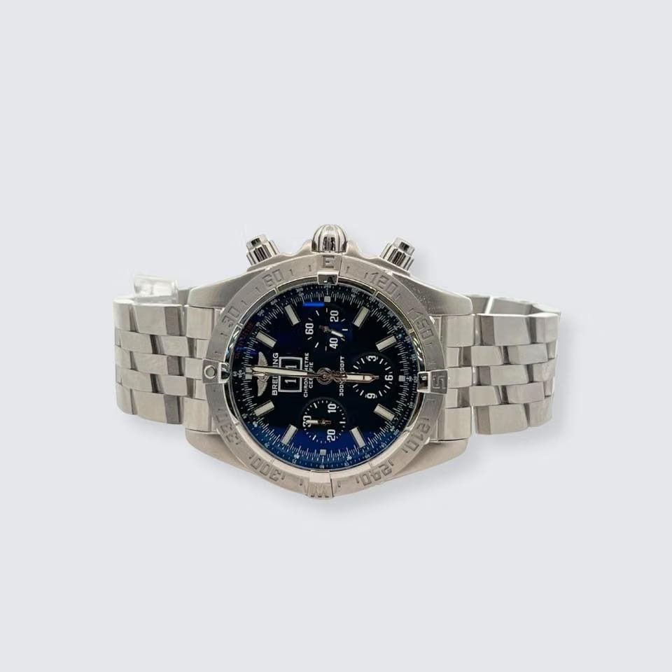 Breitling Blackbird A44359 Blackbird 44mm Steel Black Dial