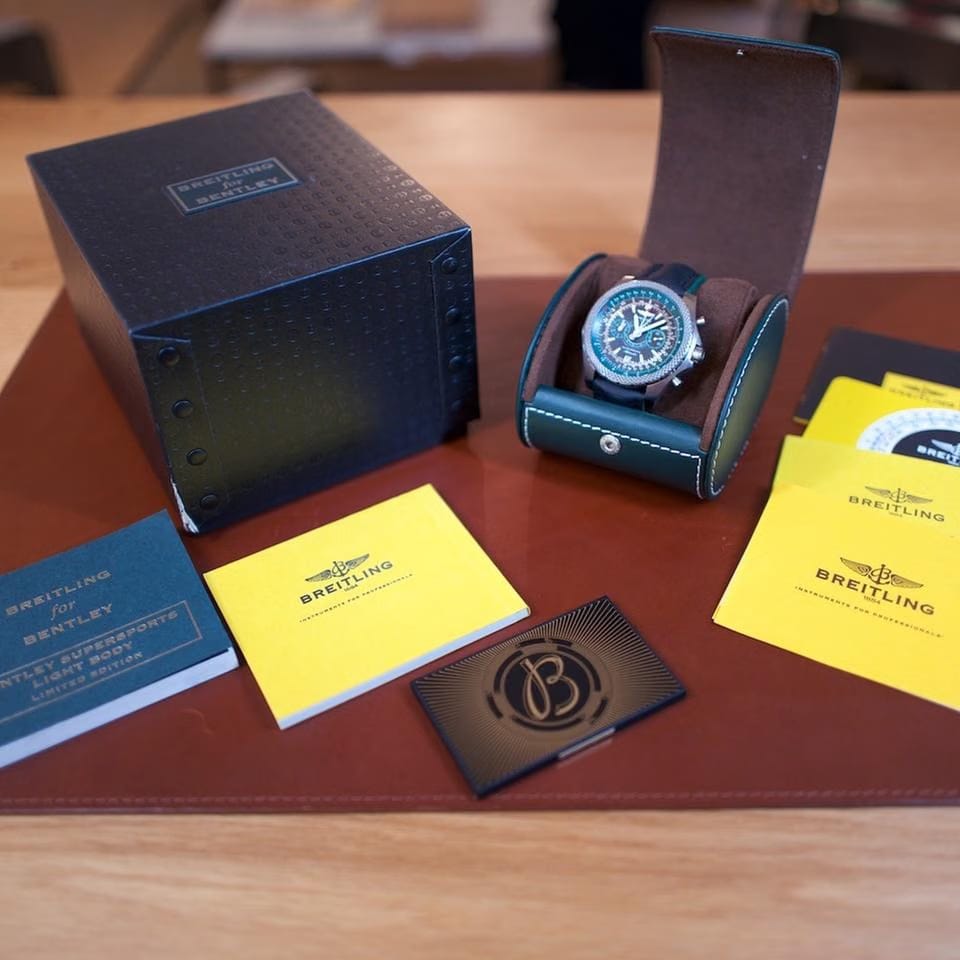 Breitling Bentley Supersports Light Body BREITLING BENTLEY SUPER SPORTS LIGHT TITANIUM 49 MM