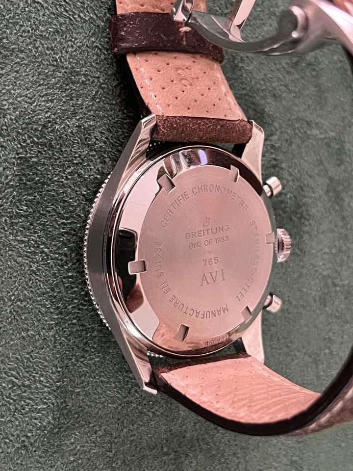 Breitling Aviator 8 Avi Breitling AVI Ref. 765 Re-Edition L.E. One of 1953 + Deplo
