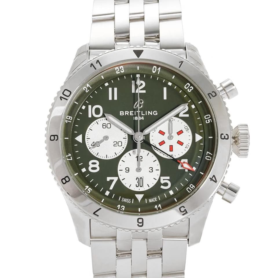 Breitling Super Avi Ab04452 A1 L1 A1 Automatic Steel New