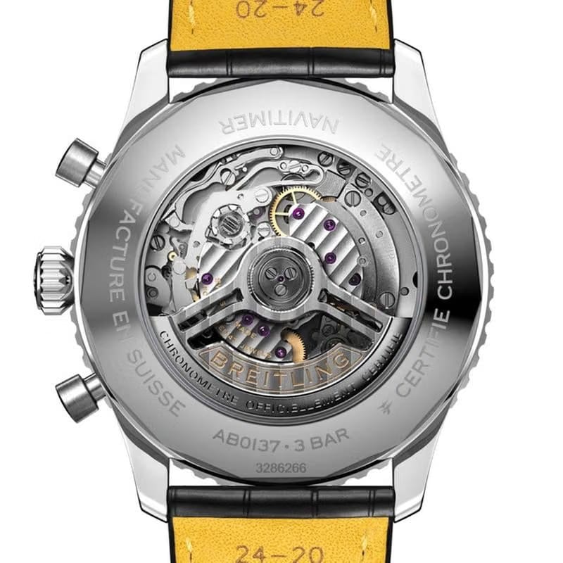 Breitling Navitimer 1 B01 Chronograph46mm Black Dial Watch AB0137211 B1 P1