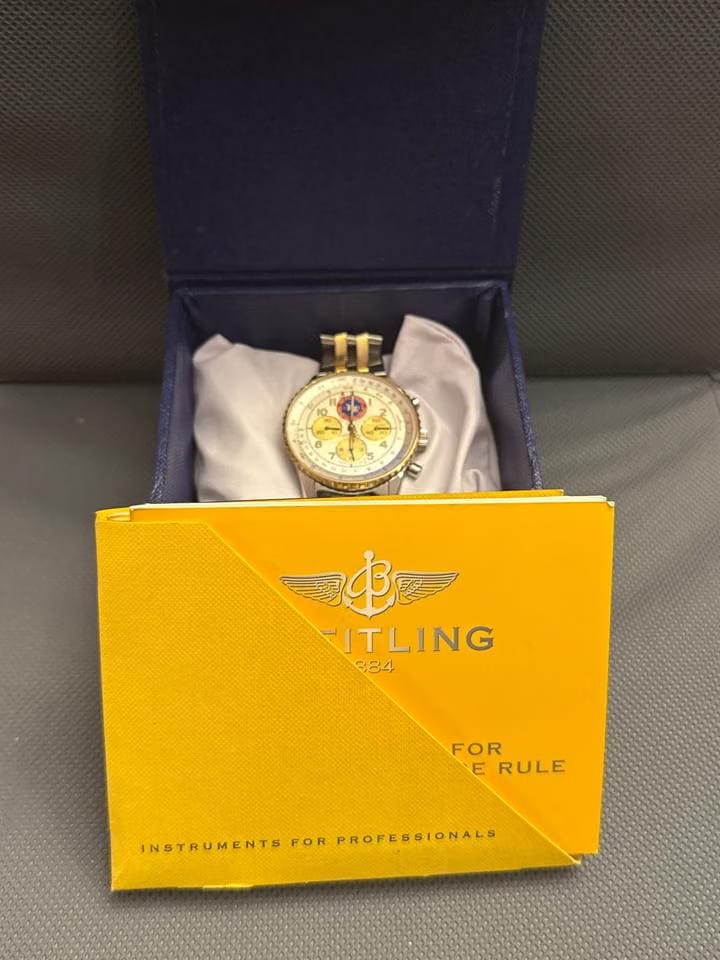 Breitling Navitimer Navi 92 TOP GUN SIL/GLD Z Top gun limited edition 593/1000