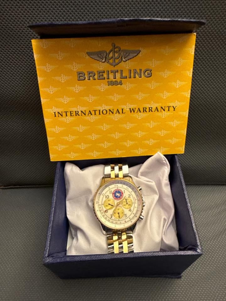 Breitling Navitimer Navi 92 TOP GUN SIL/GLD Z Top gun limited edition 593/1000