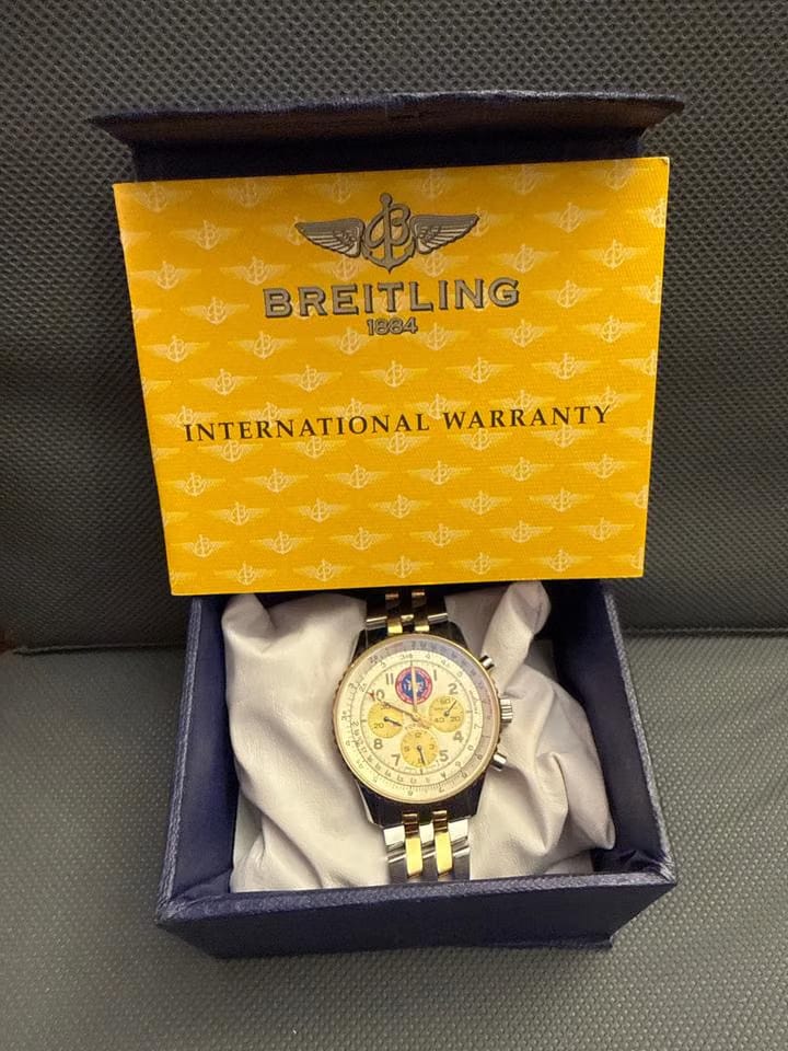 Breitling Navitimer Navi 92 TOP GUN SIL/GLD Z Top gun limited edition 593/1000