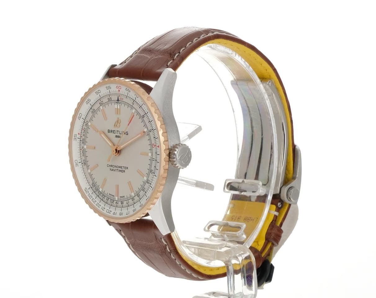 Breitling Navitimer Automatic 41 Edelstahl/Gold - Silber