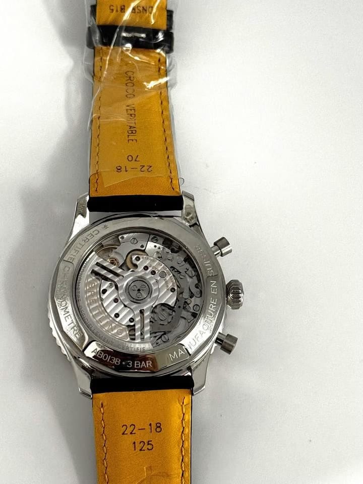 Breitling Navitimer 1 B01 Chronograph43 - NEW DEC 2025 - 43mm SILVER DIAL : AB0138241 G1 P1 - FULL SET