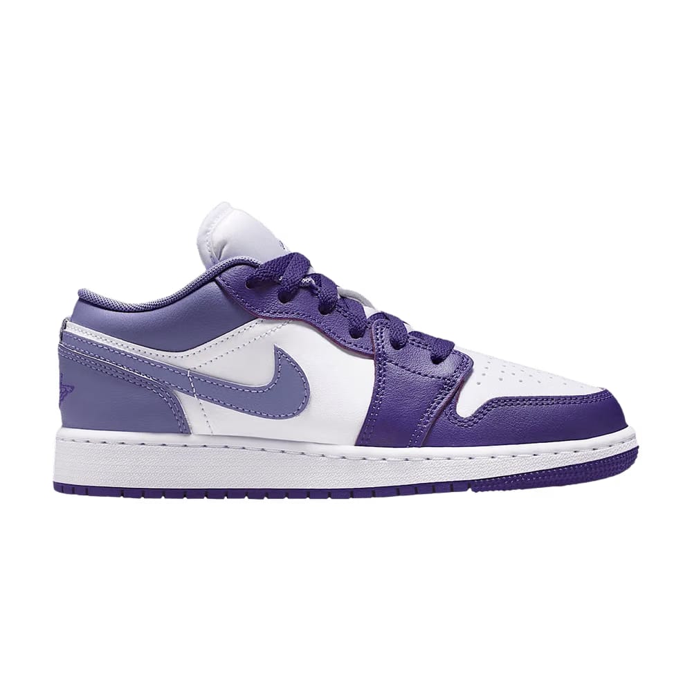 Jordan 1 Low Court Purple White Dusty Amethyst (GS)