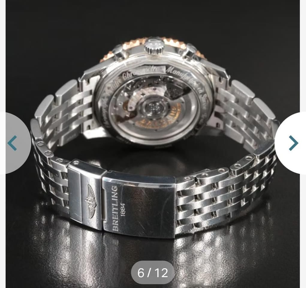 Breitling Navitimer Custom Rose Gold