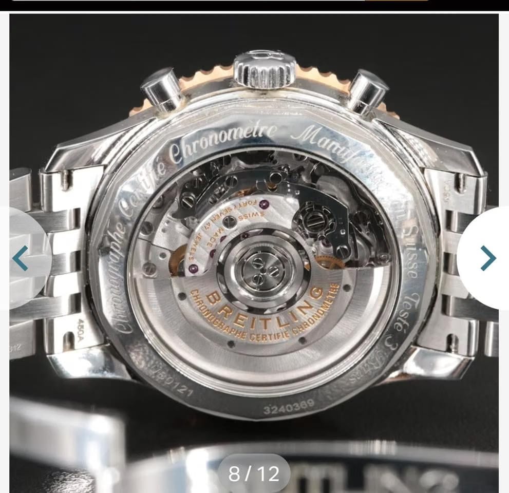 Breitling Navitimer Custom Rose Gold