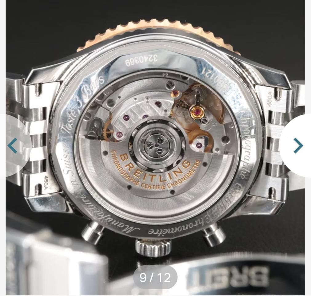 Breitling Navitimer Custom Rose Gold
