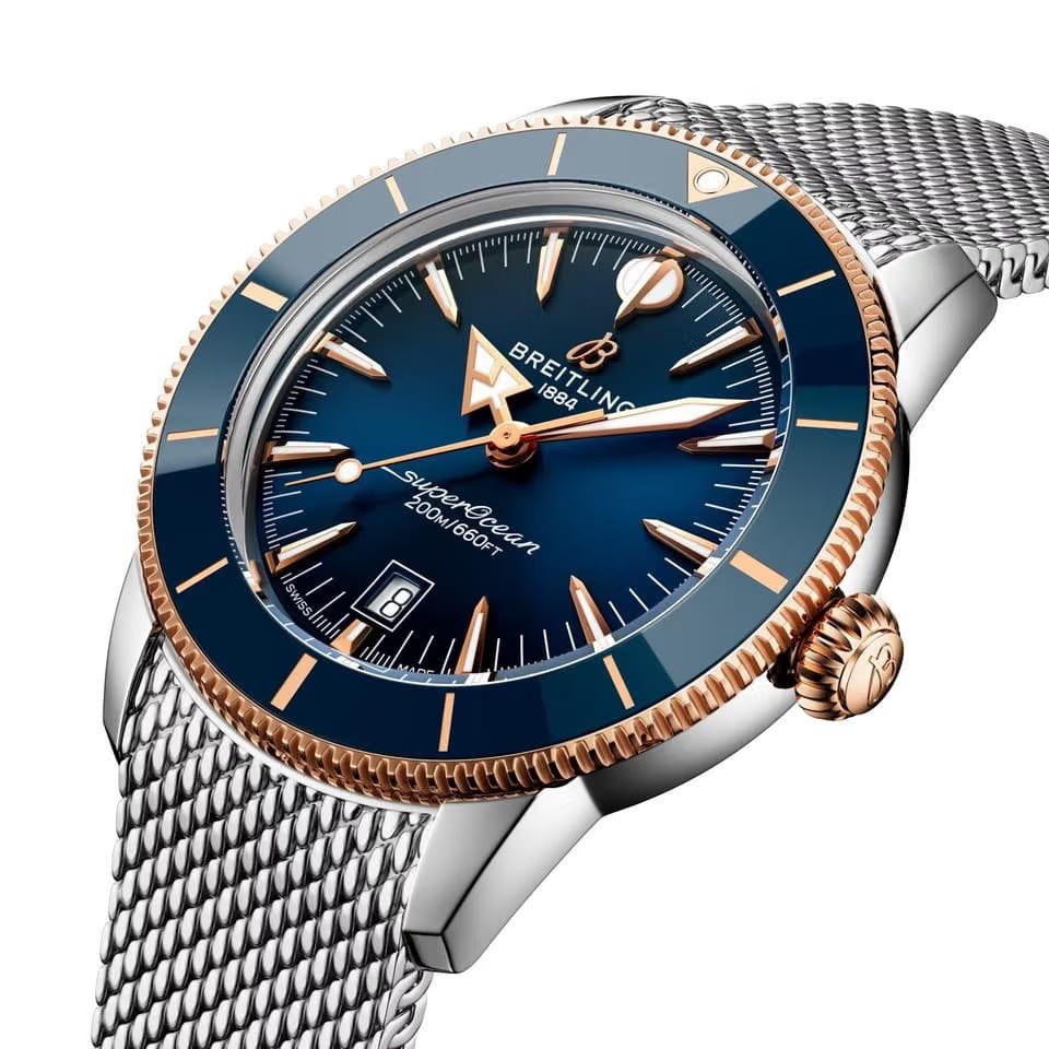 Breitling Superocean Heritage B31 Automatic 44mm Blue Dial NEW UNWORN