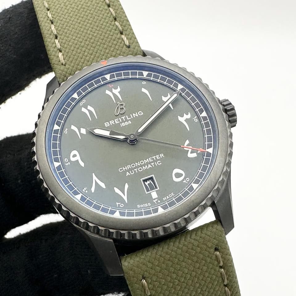 Breitling Aviator 8 Green Arabic Dial Limited to 250 Pieces 2021