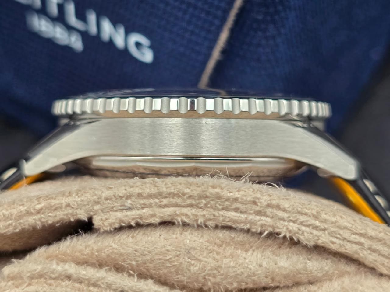 Breitling Navitimer 1 B01 Chronograph43mm AB0138241 G1 P1 Leather Bracelet Unworn/New Condition Full Set 4-2026