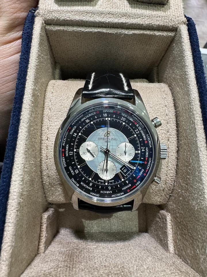 Breitling Transocean Chronograph Unitime2022 Unworn Full Set