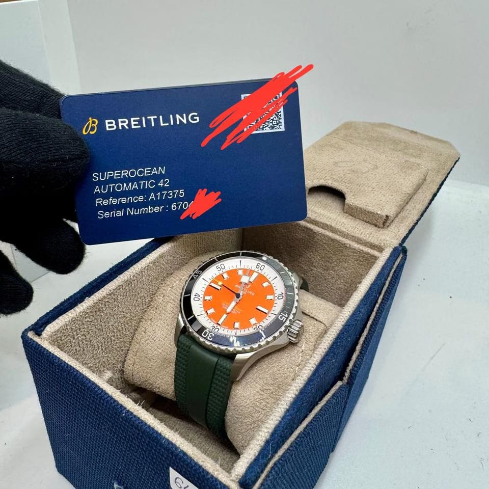 Breitling Superocean 42 Automatic 42 Kelly Slater Limites Edition New
