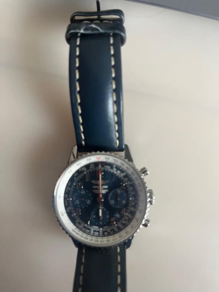 Breitling Navitimer GMTAurora Blue Limited edition 458/1000