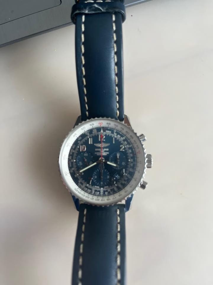 Breitling Navitimer GMTAurora Blue Limited edition 458/1000