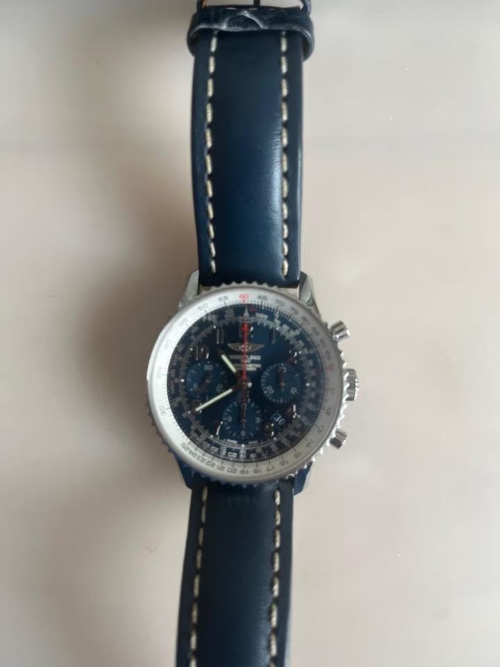 Breitling Navitimer GMTAurora Blue Limited edition 458/1000