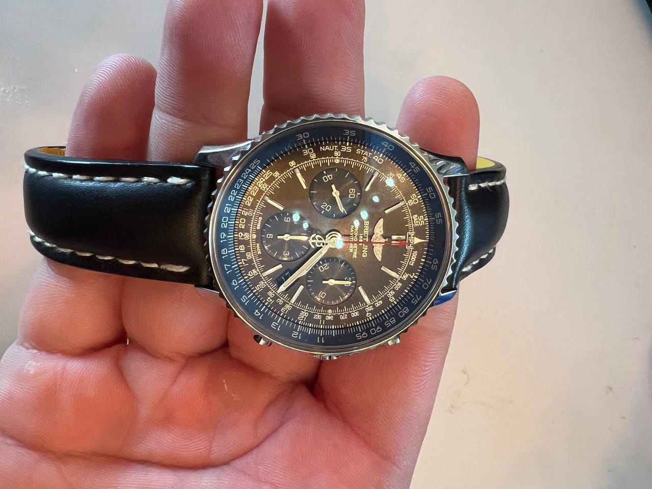 Breitling Navitimer 01 Blue Edition Full set limited edition