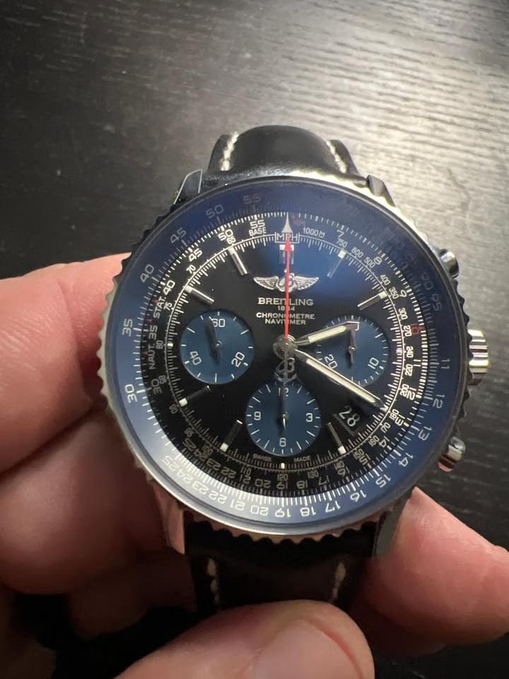 Breitling Navitimer 01 Blue Edition Full set limited edition