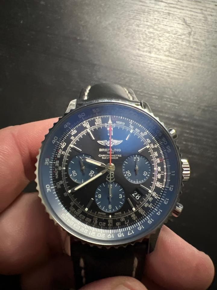 Breitling Navitimer 01 Blue Edition Full set limited edition