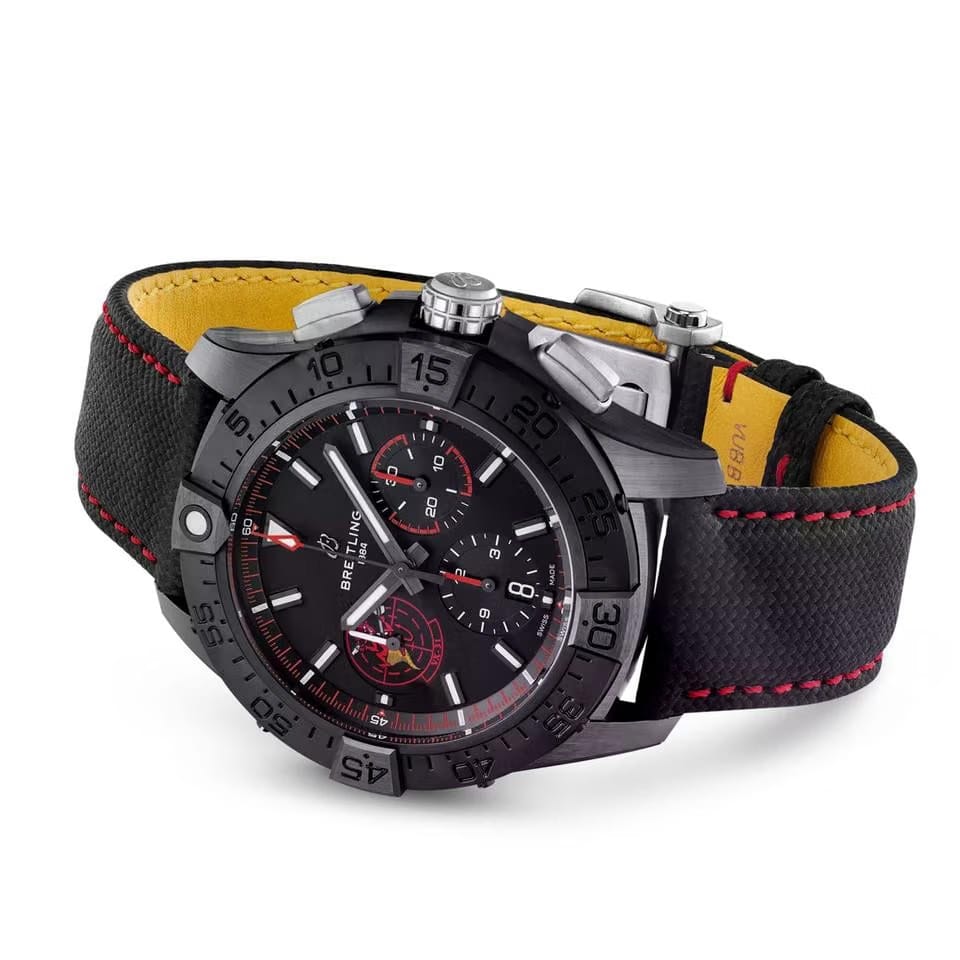 Breitling Avenger44 Night Mission Dust Avenger B01 Chronograph Ceramic Case SB01473 A1 B1 X1 1/4th second 30 minutes 12 hours