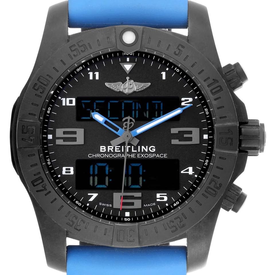 Breitling Exospace B55 Connected DLC Coated Titanium Mens Watch VB5510 Unworn