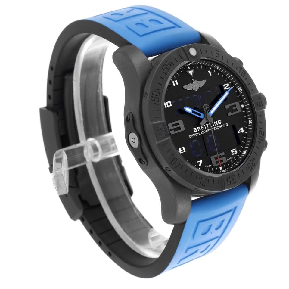 Breitling Exospace B55 Connected DLC Coated Titanium Mens Watch VB5510 Unworn