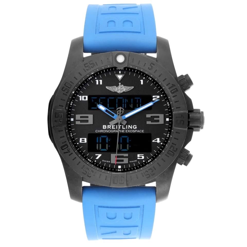 Breitling Exospace B55 Connected DLC Coated Titanium Mens Watch VB5510 Unworn