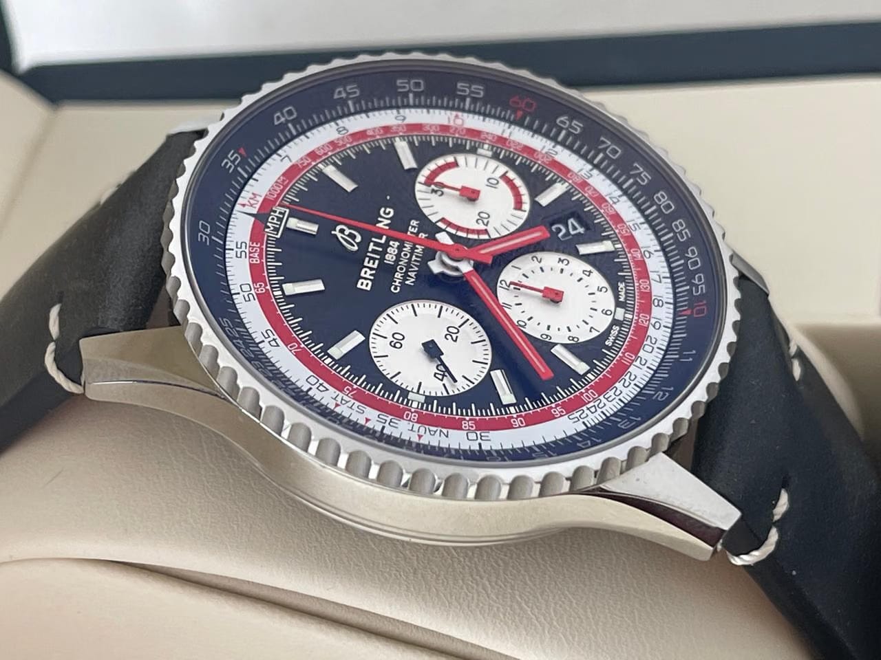 Breitling Navitimer 1 B01 Chronograph New 2022 Year Chronograph 43 Swissair