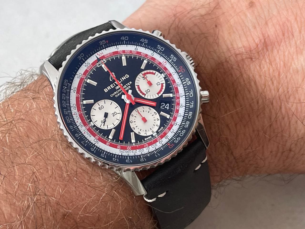 Breitling Navitimer 1 B01 Chronograph New 2022 Year Chronograph 43 Swissair