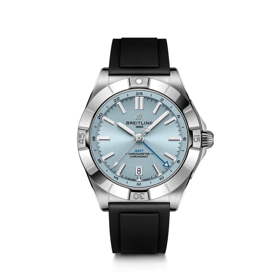 Breitling Chronomat GMTAutomatic GMT 41 Steel & Platinum IN STOCK