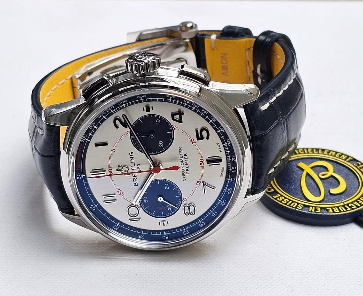 Breitling for Bentley Premier B01 Chronograph 42 Bentley Mulliner - Box & Papers 2025 Unworn - White Dial