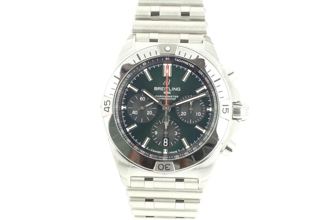Breitling Chronomat 42 B01 42 Edelstahl - Grün