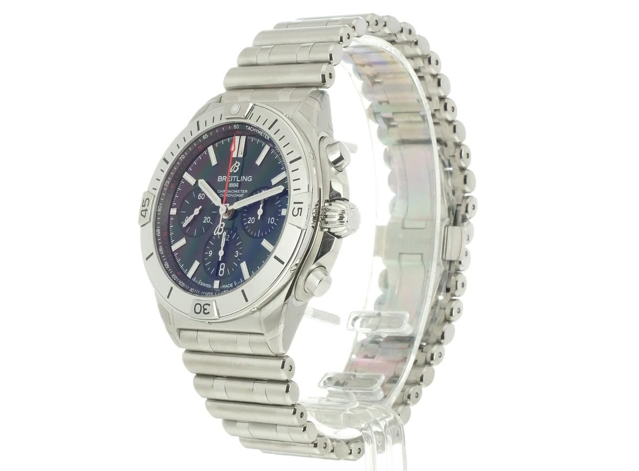Breitling Chronomat 42 B01 42 Edelstahl - Grün